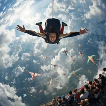 Menantang Angin: Dari Layang-layang ke Skydiving